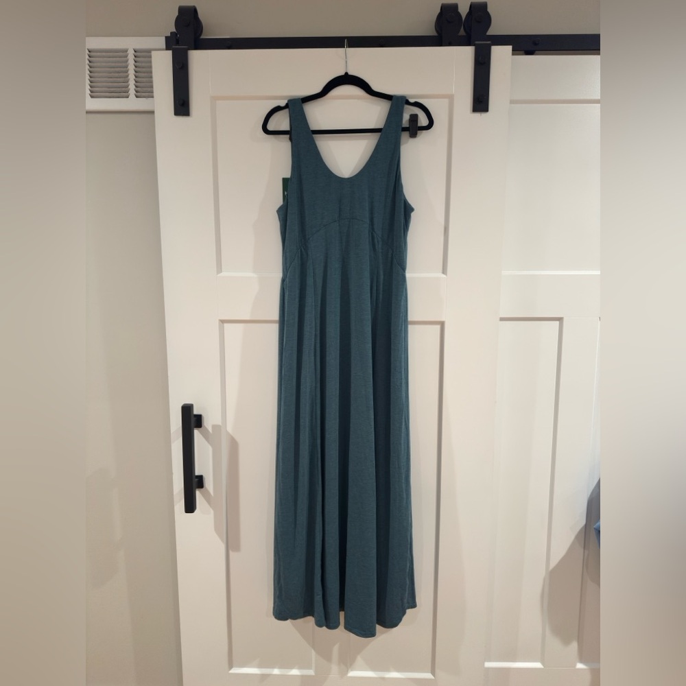 HALARA Teal Maxi Dress